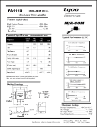 PA1110 Datasheet