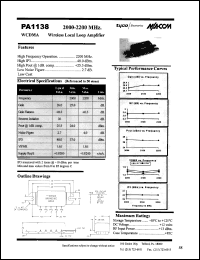 PA1138 Datasheet