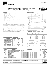 PH1113-100 Datasheet