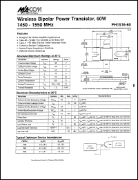 PH1516-10 Datasheet