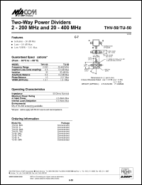 TU-50SMA Datasheet