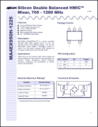 MA4EX950H-1225T Datasheet