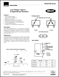 MA4ST250-1141 Datasheet