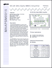 MAAPSM0008TR Datasheet