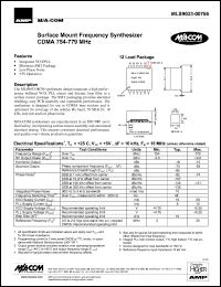 MLS9033-00766 Datasheet