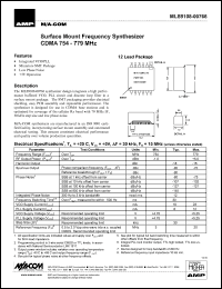 MLS9108-00766 Datasheet