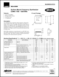 MLS9203-00815TR Datasheet