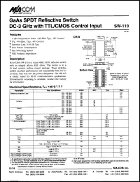 SW-110 Datasheet