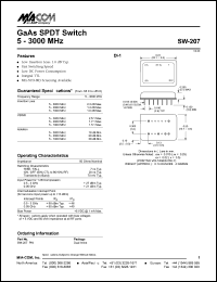 SW-207 Datasheet