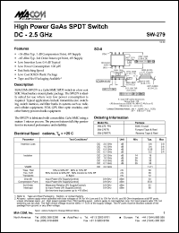 SW-279RTR Datasheet