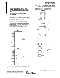JM38510/07401BCA Datasheet