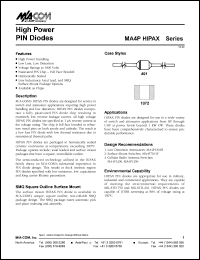 MA4P71044 Datasheet