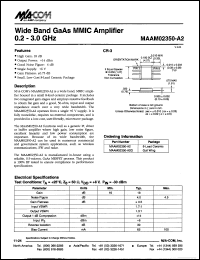 MAAM02350-A2G Datasheet