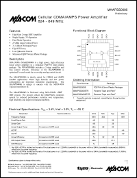 MAAPSS0006RTR Datasheet