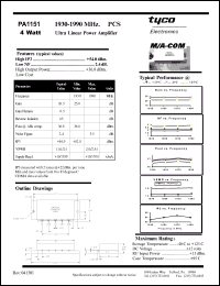 PA1151 Datasheet