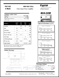 PA1162 Datasheet