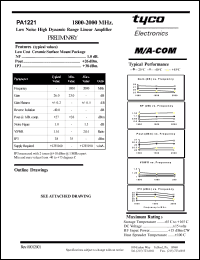 PA1221 Datasheet