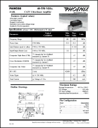 PAW588 Datasheet