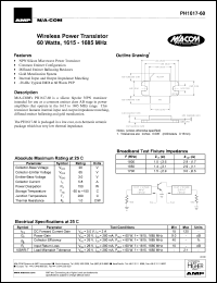 PH1617-2 Datasheet