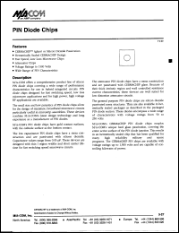 MA4PH238 Datasheet