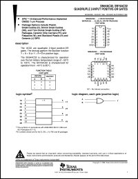 SN74AC32DBLE Datasheet