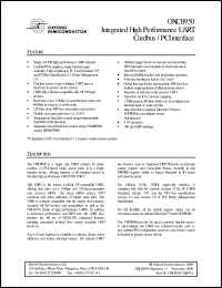 OXCB950 Datasheet