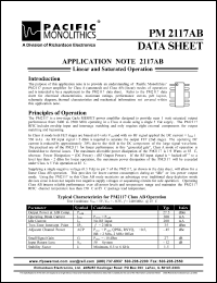 PM2117AB Datasheet