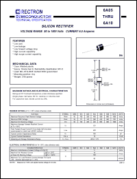 6A05 Datasheet