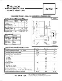 BAW56 Datasheet
