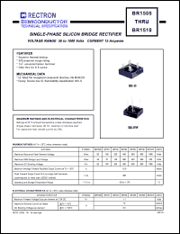 BR151 Datasheet
