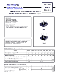 BR354 Datasheet