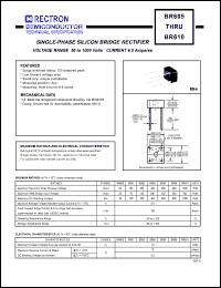 BR605 Datasheet
