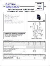 BR805 Datasheet