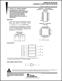 SN74HCT32DBLE Datasheet