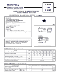 DB106 Datasheet