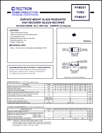 FFM206 Datasheet
