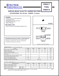 FM5817 Datasheet