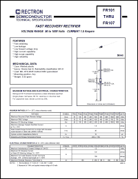 FR105P Datasheet