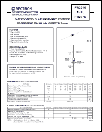 FR205G Datasheet