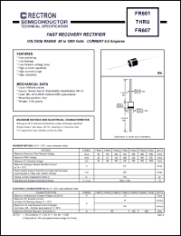 FR604 Datasheet