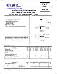 HFM108 Datasheet