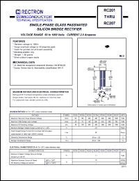 RC204 Datasheet