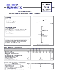 RL1N4005 Datasheet