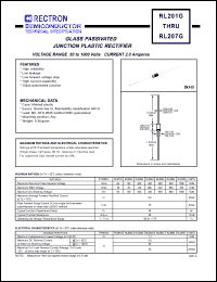 RL207G Datasheet