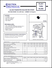 RL801 Datasheet