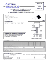 RS407L Datasheet