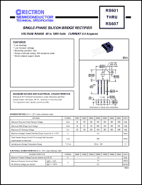 RS606 Datasheet