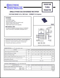 RS807M Datasheet
