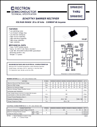 SR6050C Datasheet