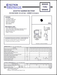 SR850S Datasheet